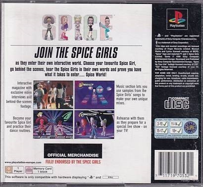 Spice World - PlayStation 1 (B Grade) (Genbrug)